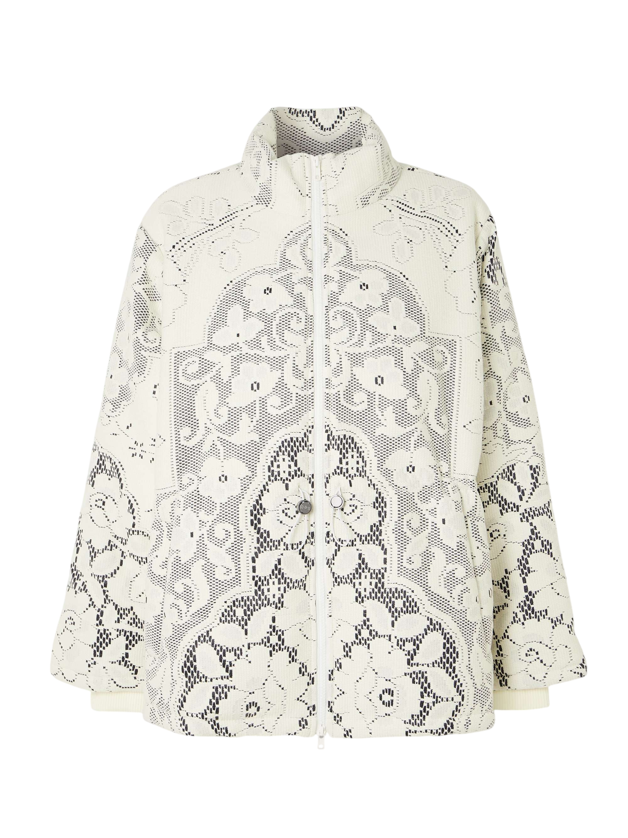 Arianna padded lace jacket