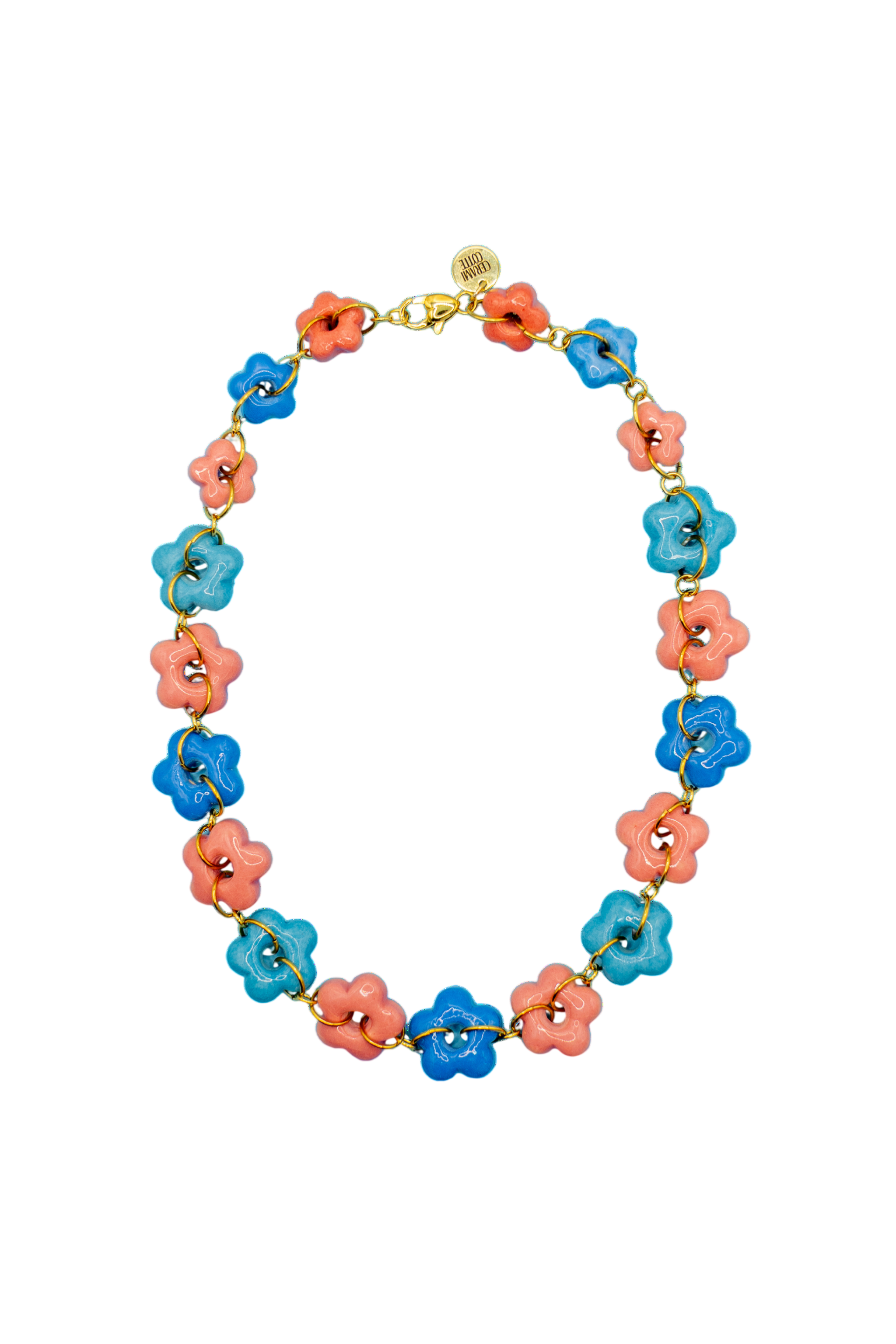 Le Ceramicotte Bouquet Necklace