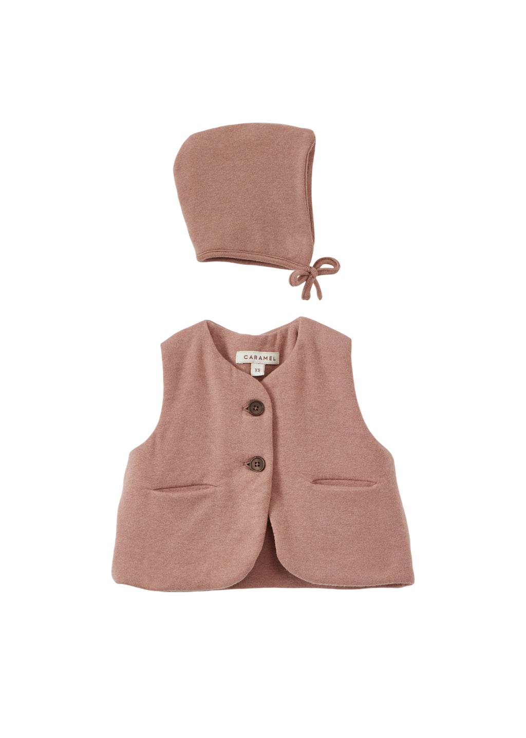 MAEVE BABY SET - DUSTY PINK