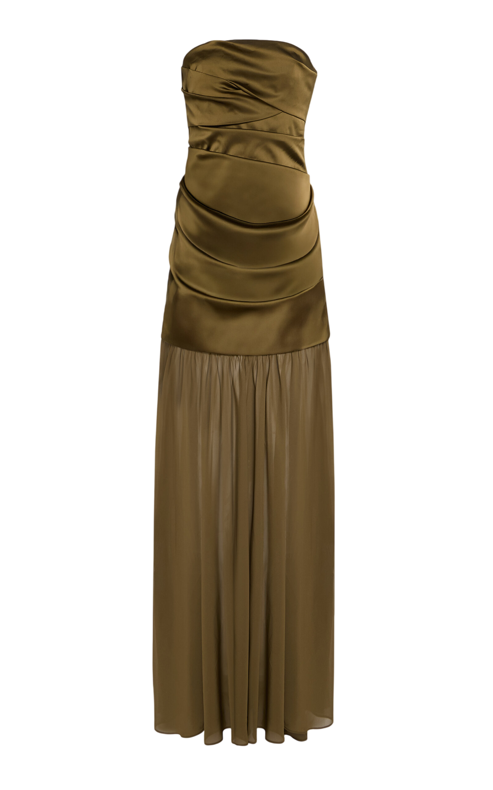 Exclusive Tallie Convertible Satin Dress