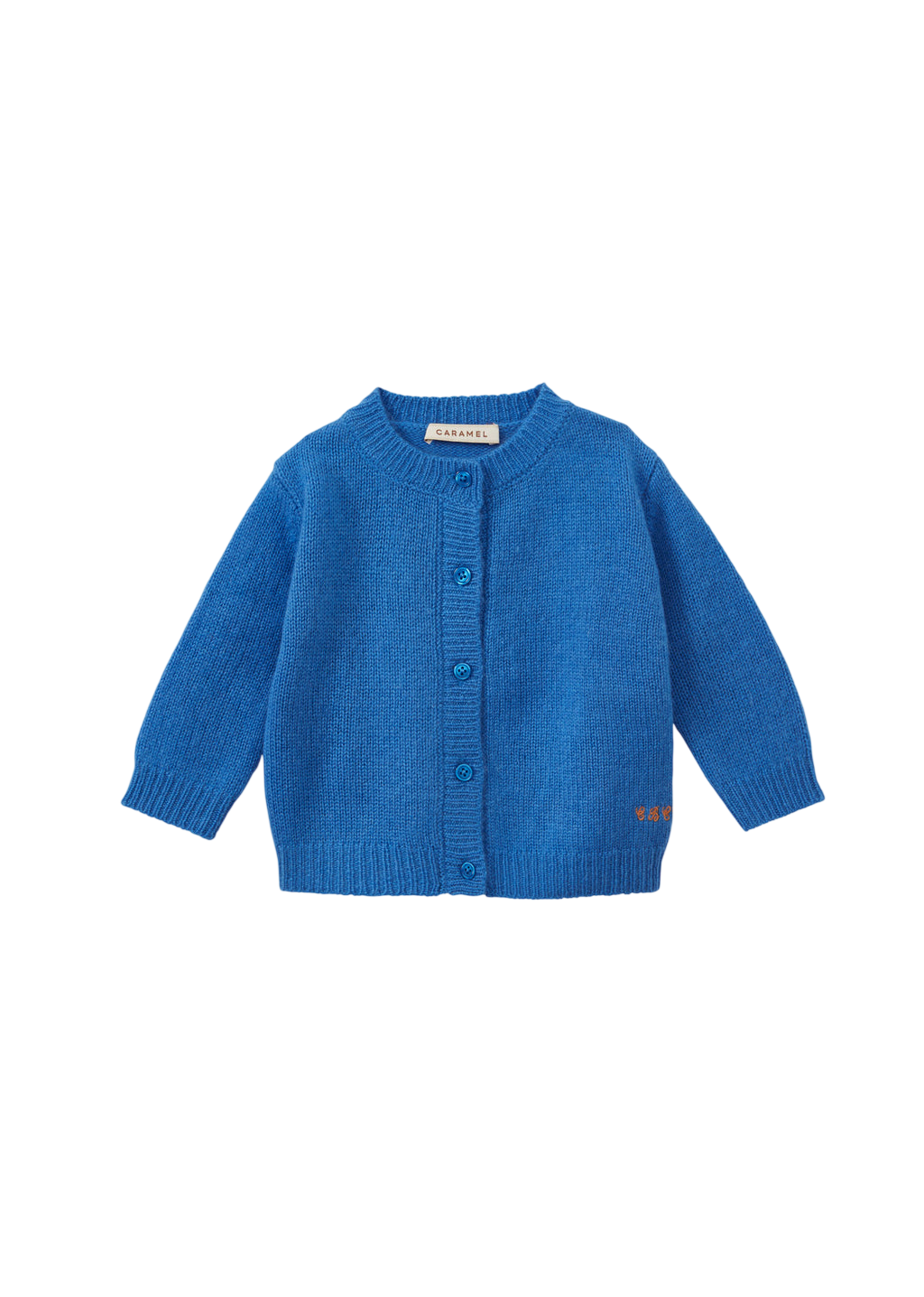 TOPO BABY CASHMERE CARDIGAN - SKY BLUE