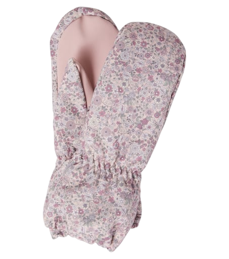 Monta floral mittens
