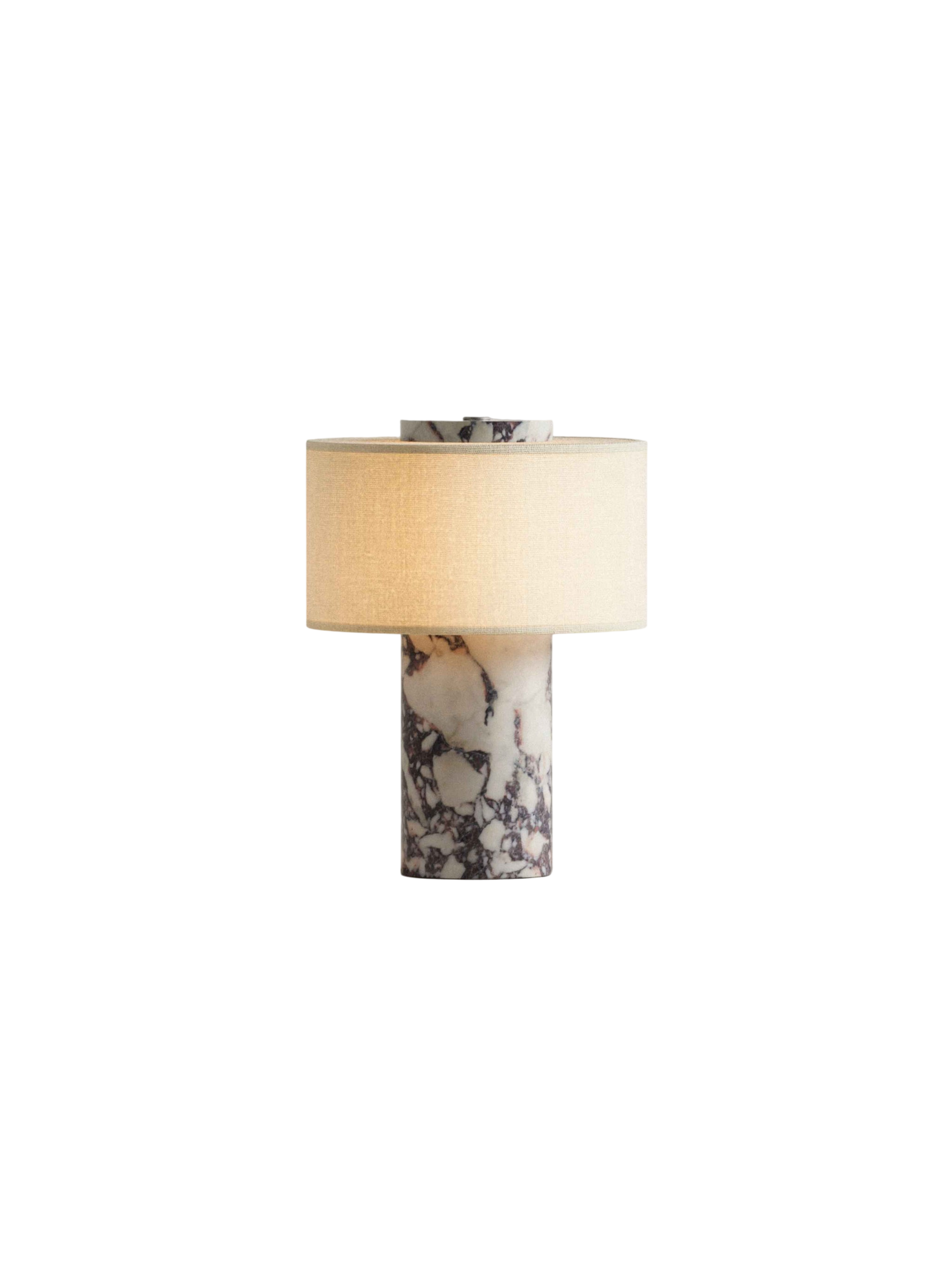 Auríe Portable Lamp | Calacatta Viola