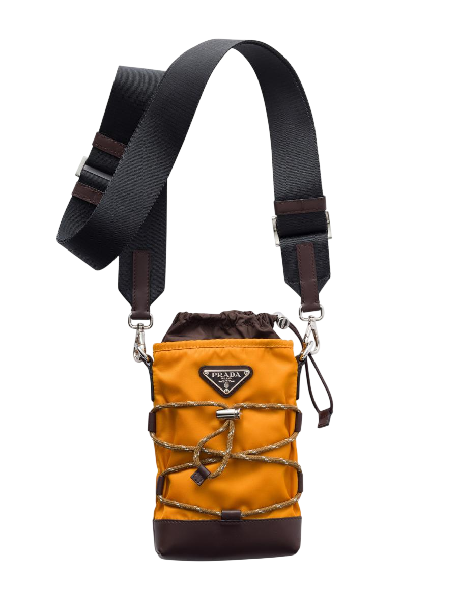 Prada Re-Nylon and Leather Smartphone Case | Saks Fifth Avenue