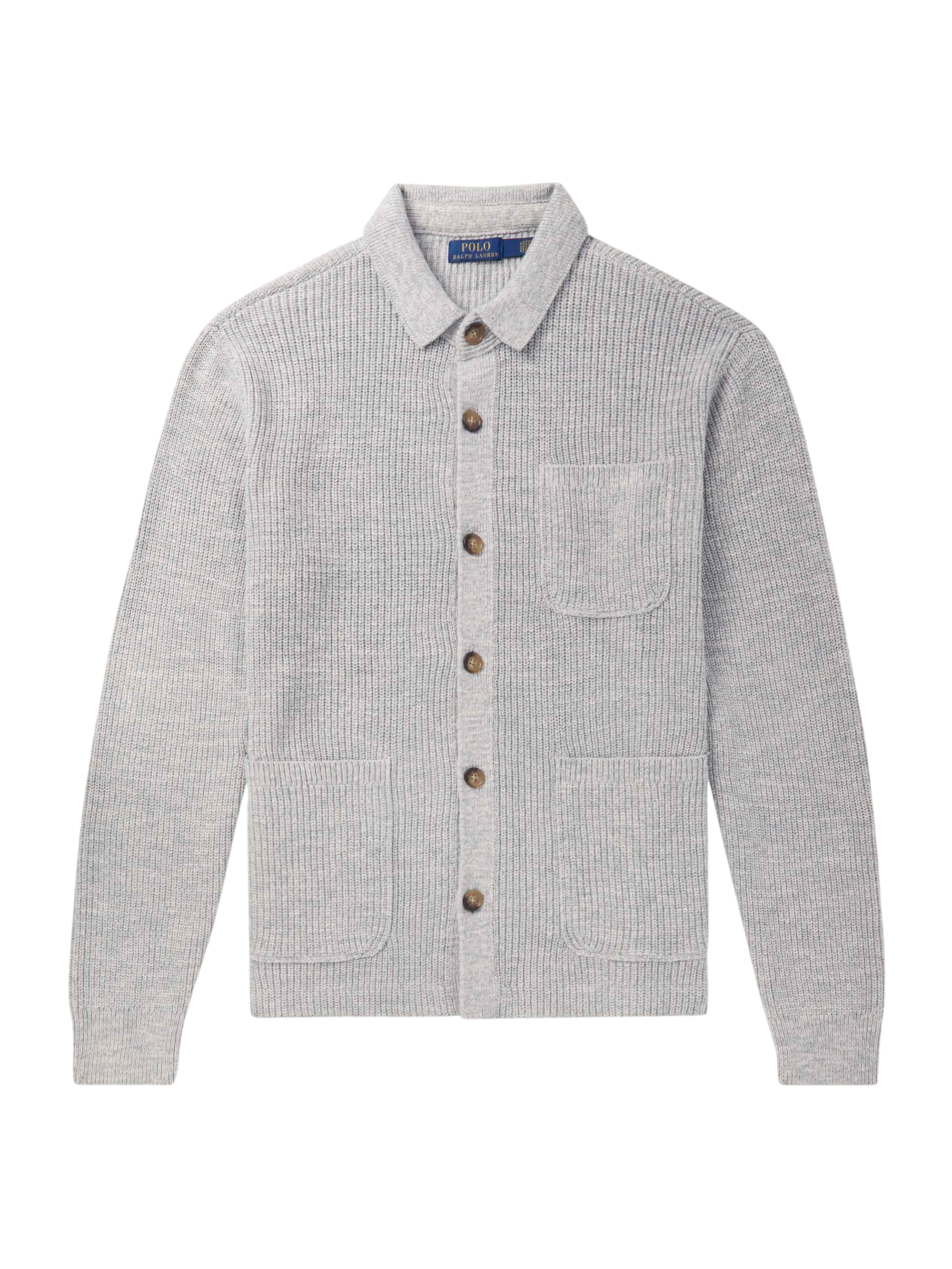 Ribbed Cotton Cardigan