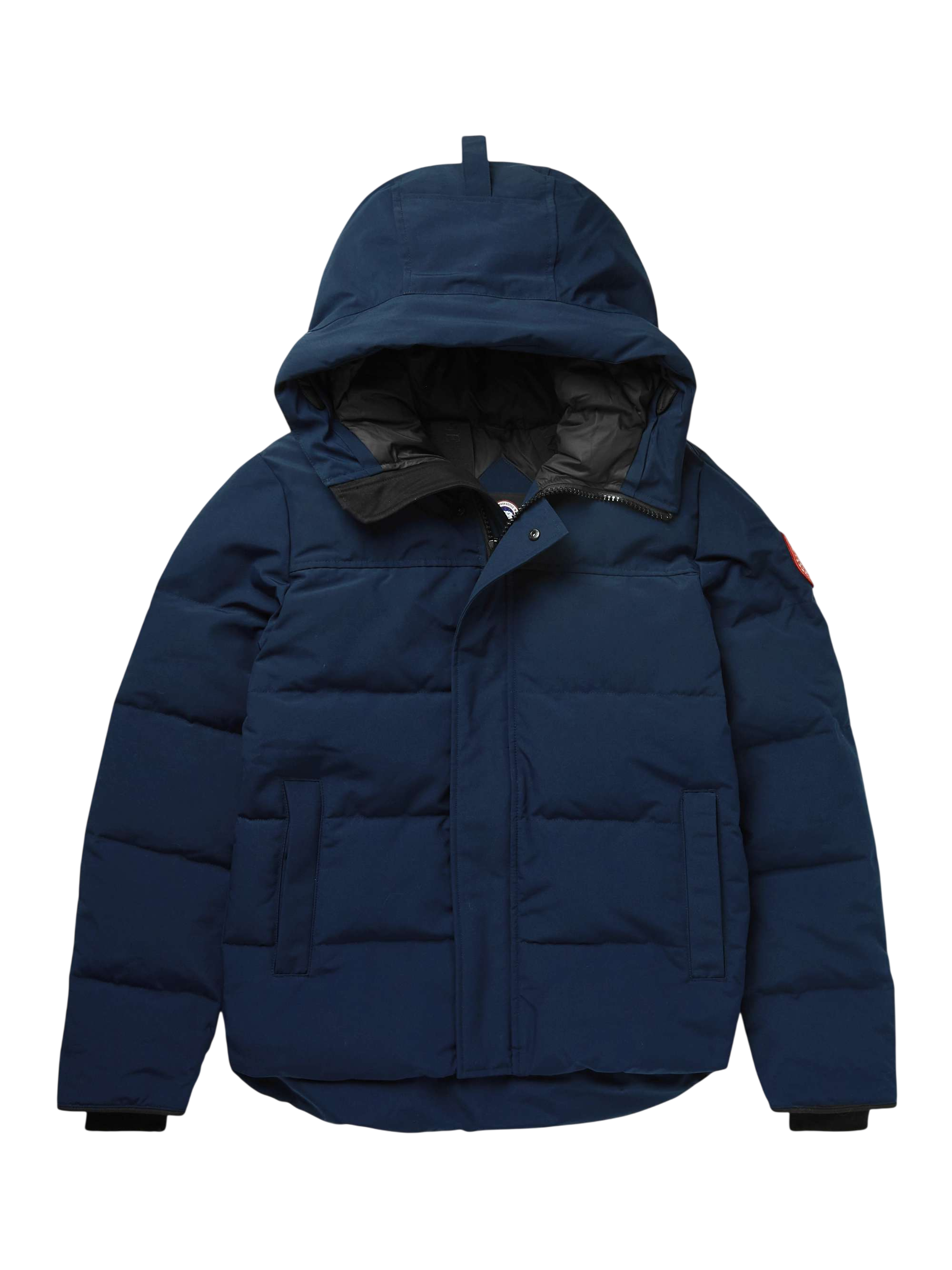 Macmillan Logo-Appliquéd Quilted Shell Hooded Down Parka