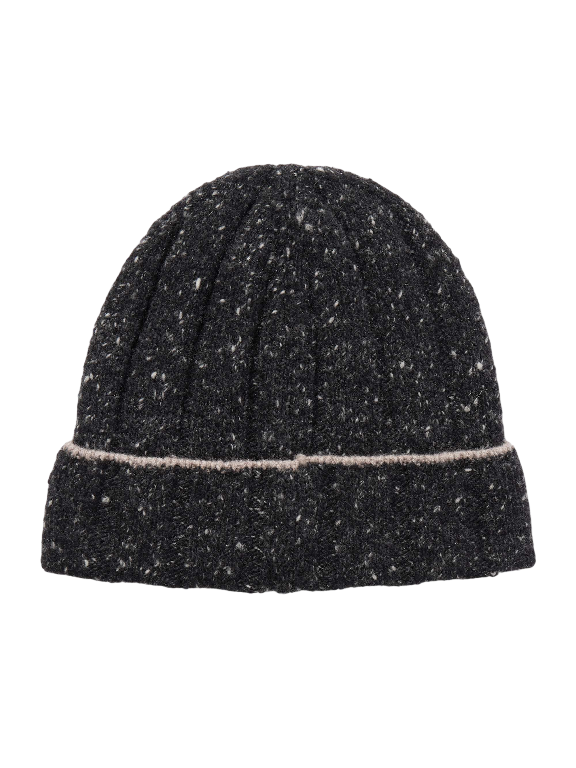 Ribbed Cashmere Beanie