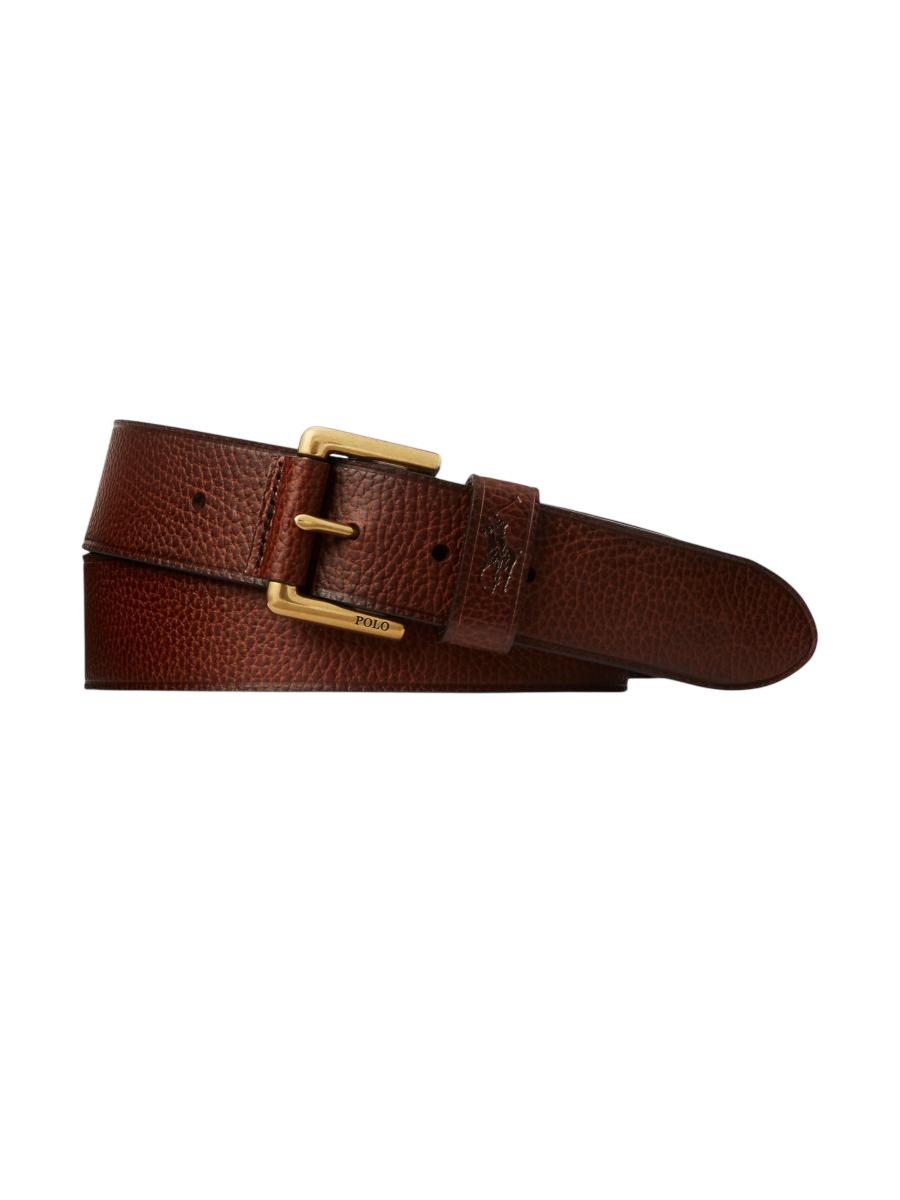Polo Ralph Lauren Pebbled Leather Belt | Saks Fifth Avenue