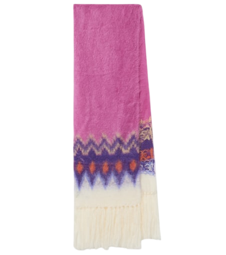 Amanie fringed scarf