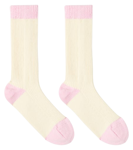 x Guest In Residence Loran cashmere-blend socks