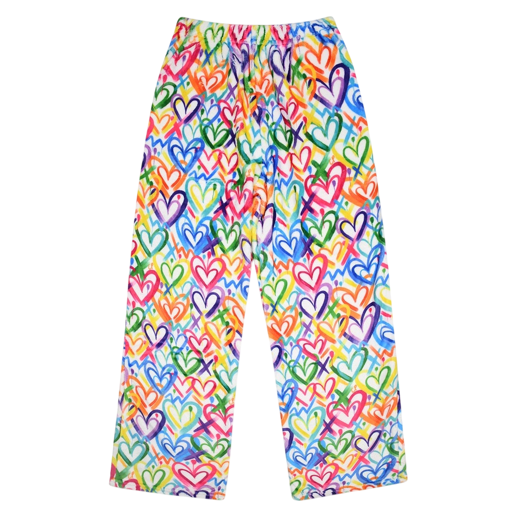 Corey Paige Hearts Plush Pants