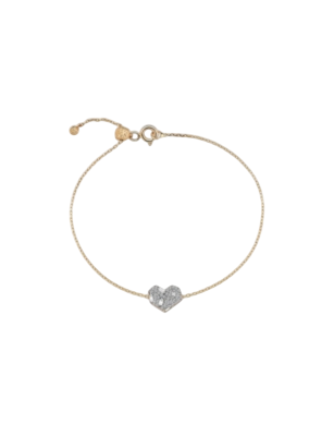 Maxi Cherish 0.07ct Baguette-Diamond And 0.09ct Diamond Chain Bracelet