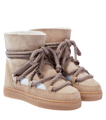 Classic leather-trimmed ankle boots