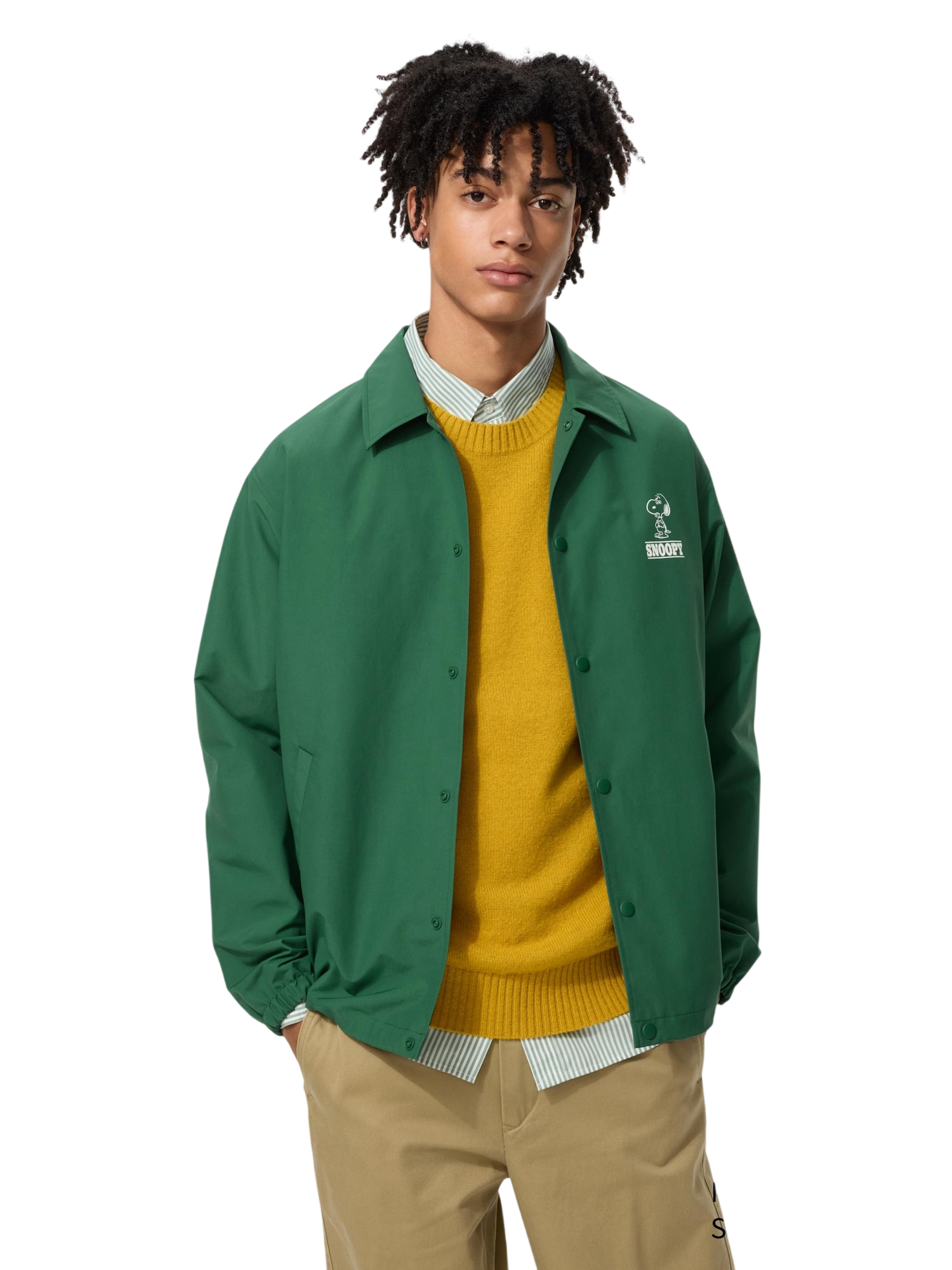 PEANUTS Coach Jacket | UNIQLO US