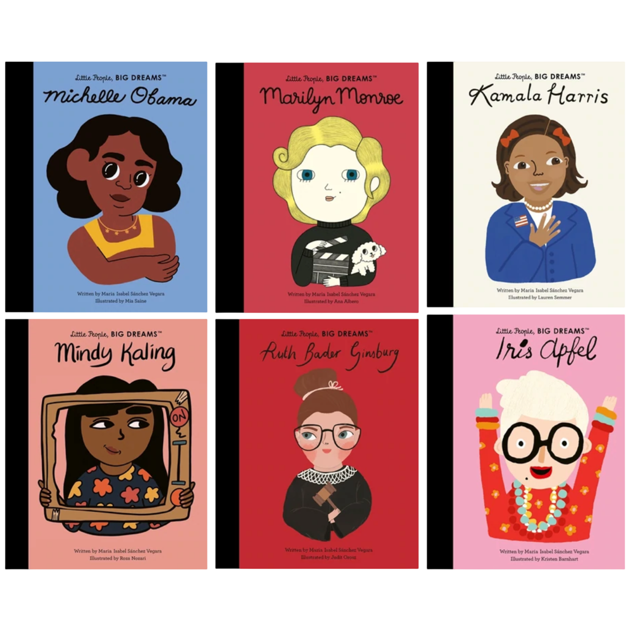 Little Girl Book Set (NEW COLLECTION): Little People, Big Dreams