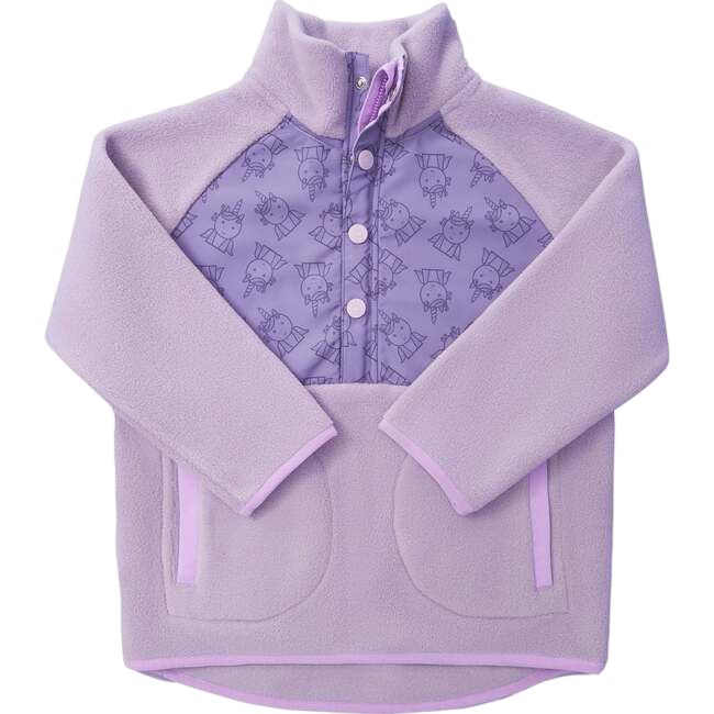 Sparkle Mid Layer Fleece, Purple