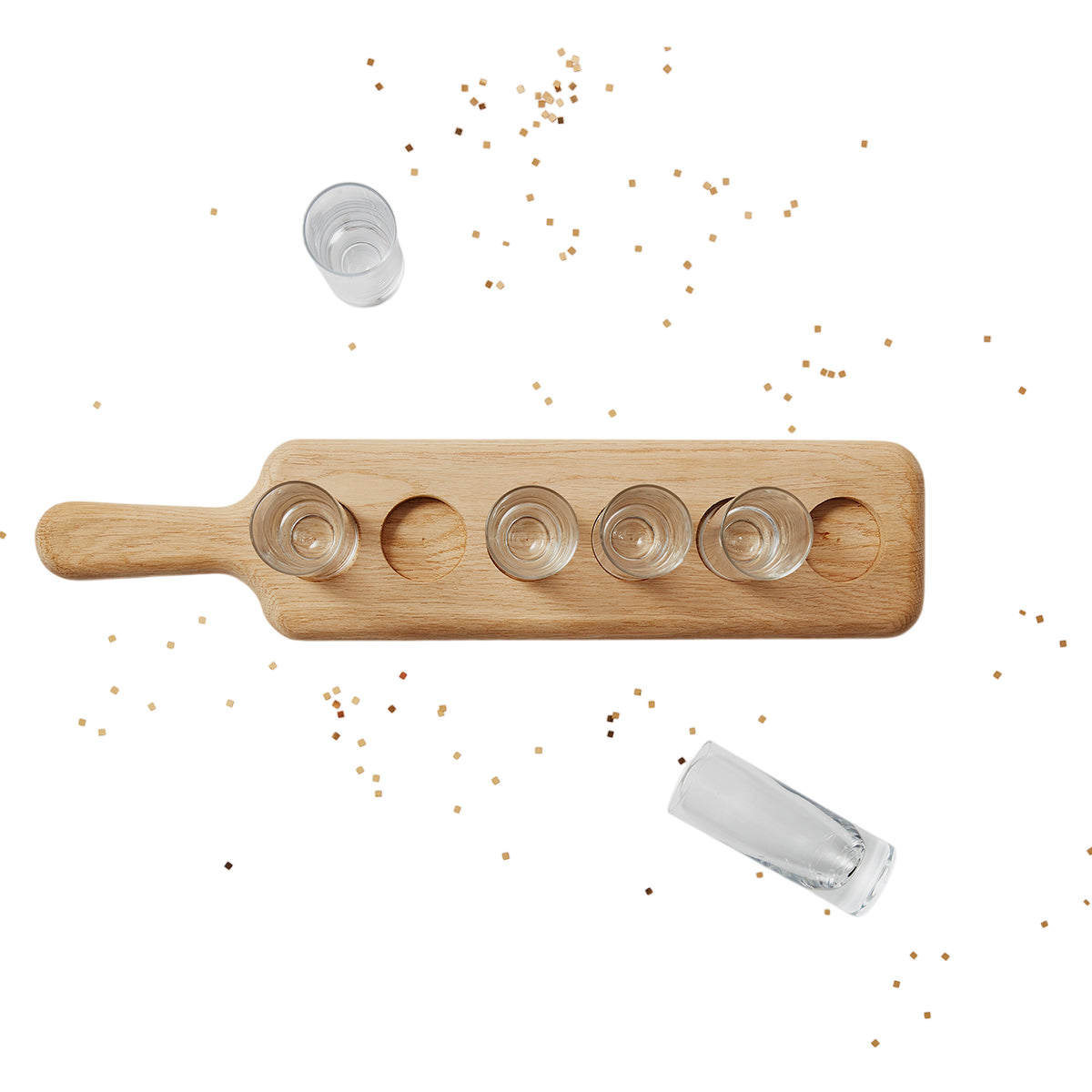 Oak Shot Paddle