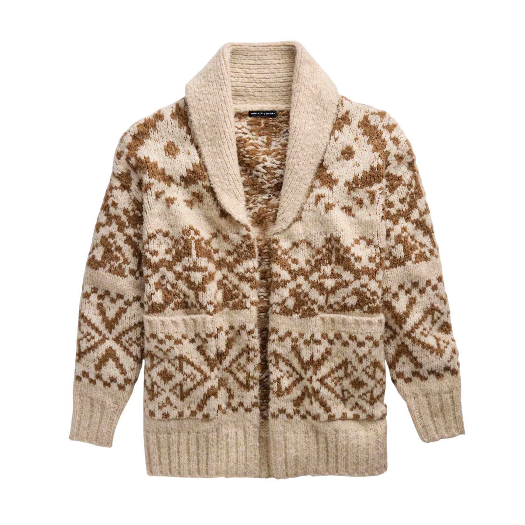 Chalet Intarsia Cardigan