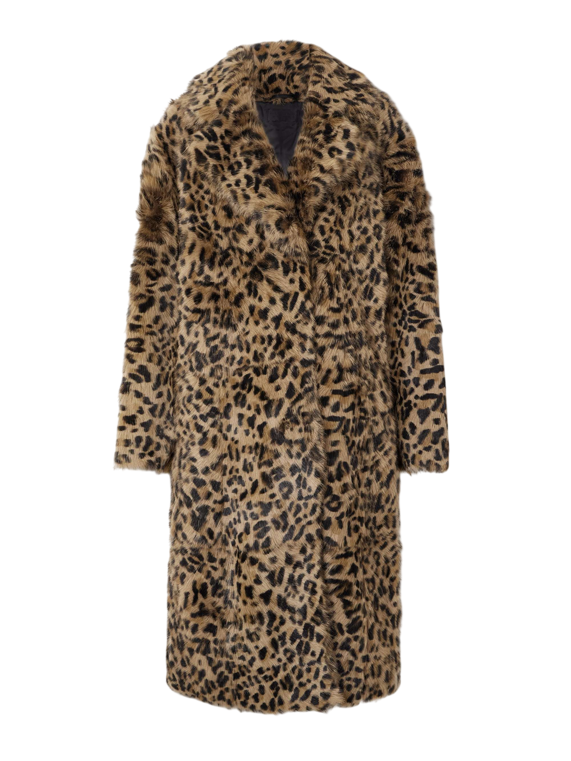 Ingrid leopard-print shearling coat