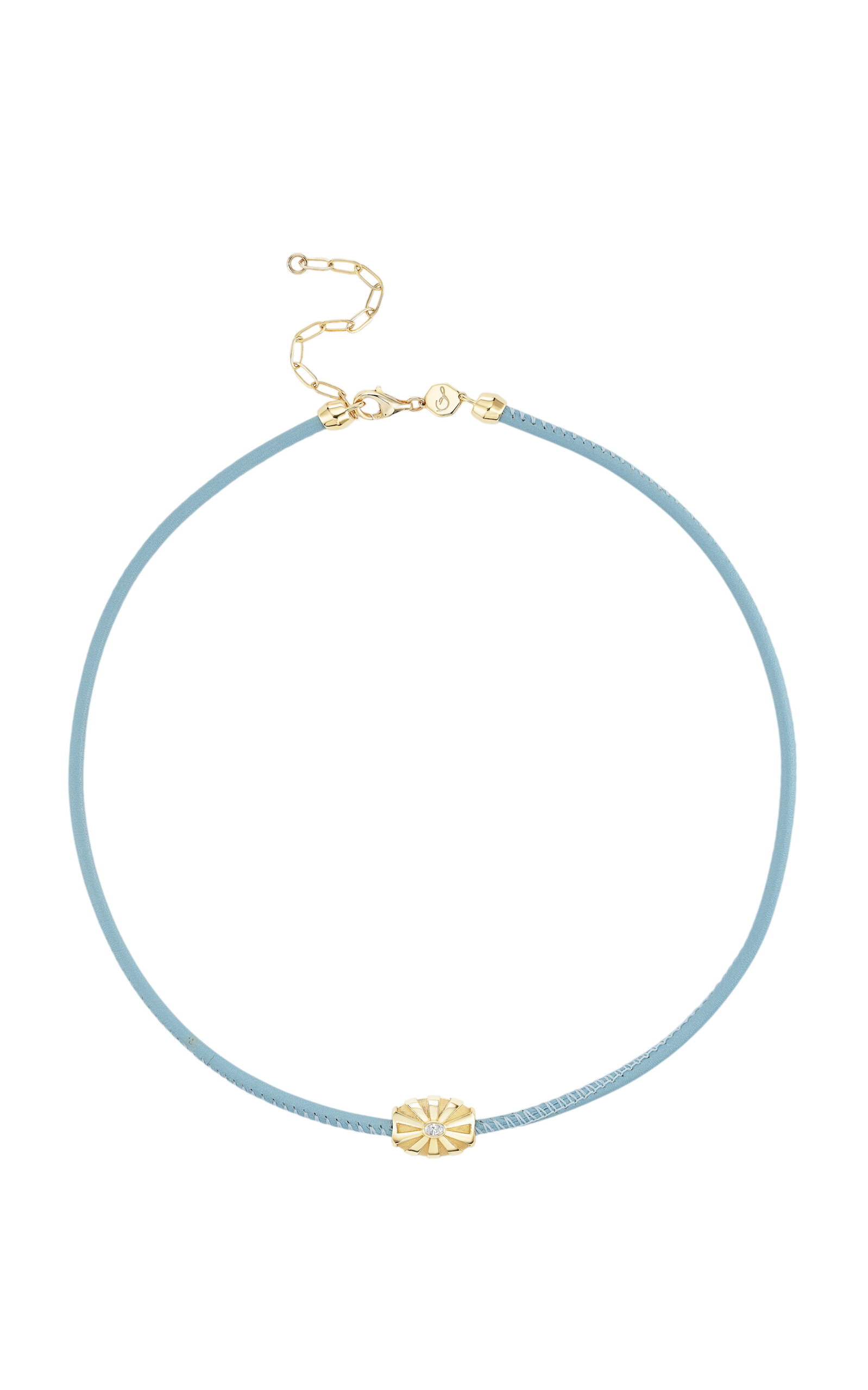 Electric Dreams Cord 18K Yellow Gold Diamond Necklaces