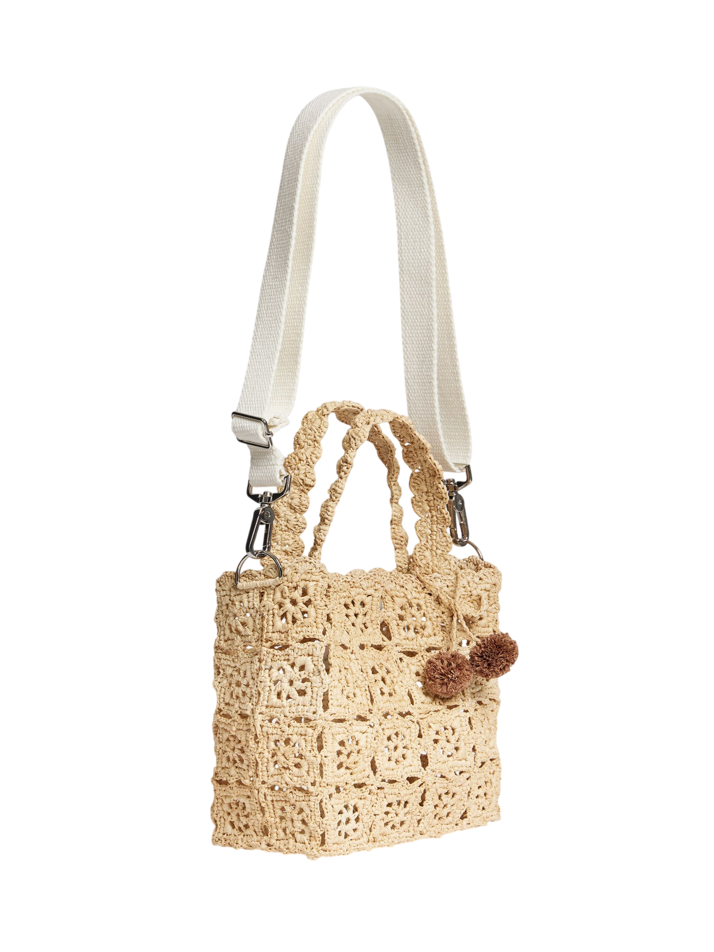 Handmade raffia Lito bag