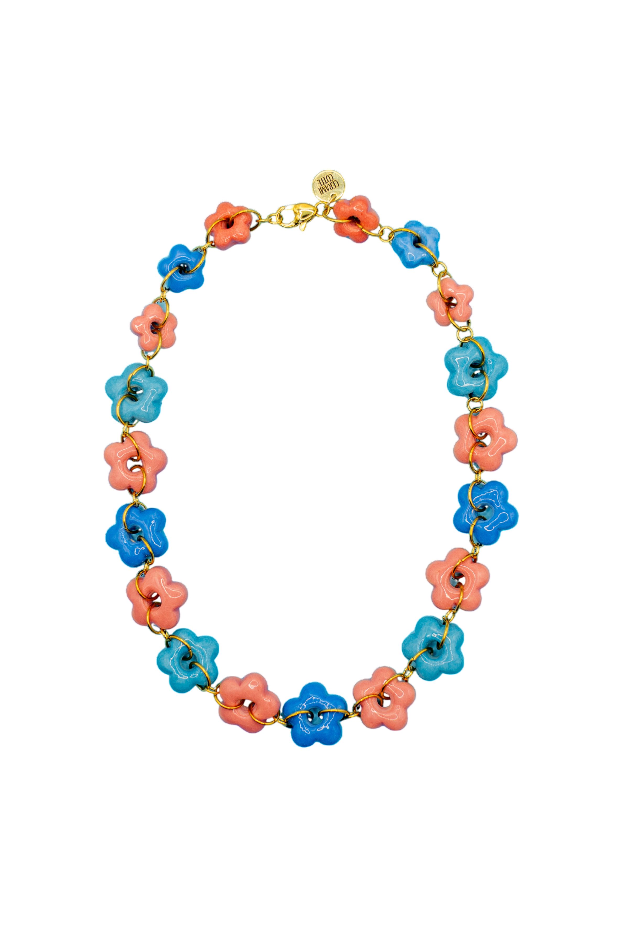 Le Ceramicotte Bouquet Necklace