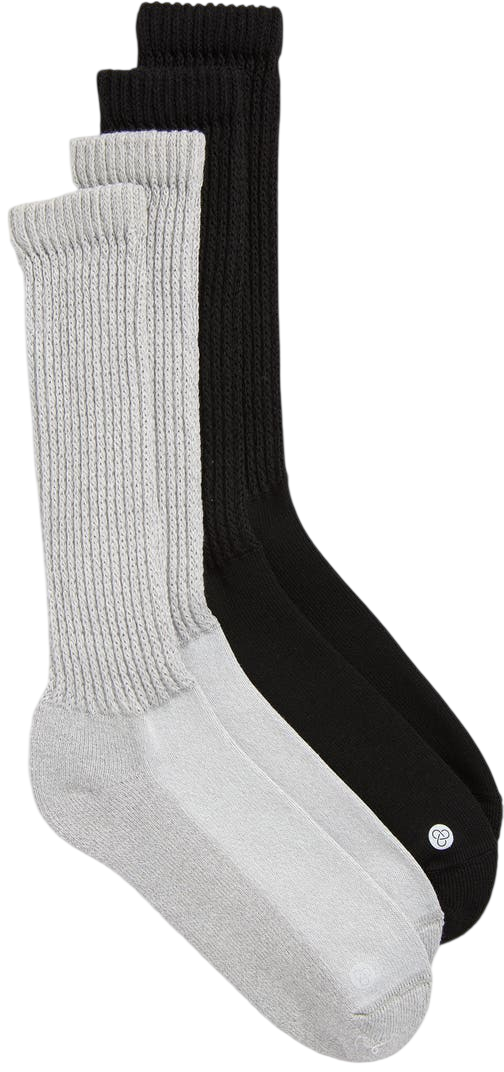 2-Pack Scrunch Socks
