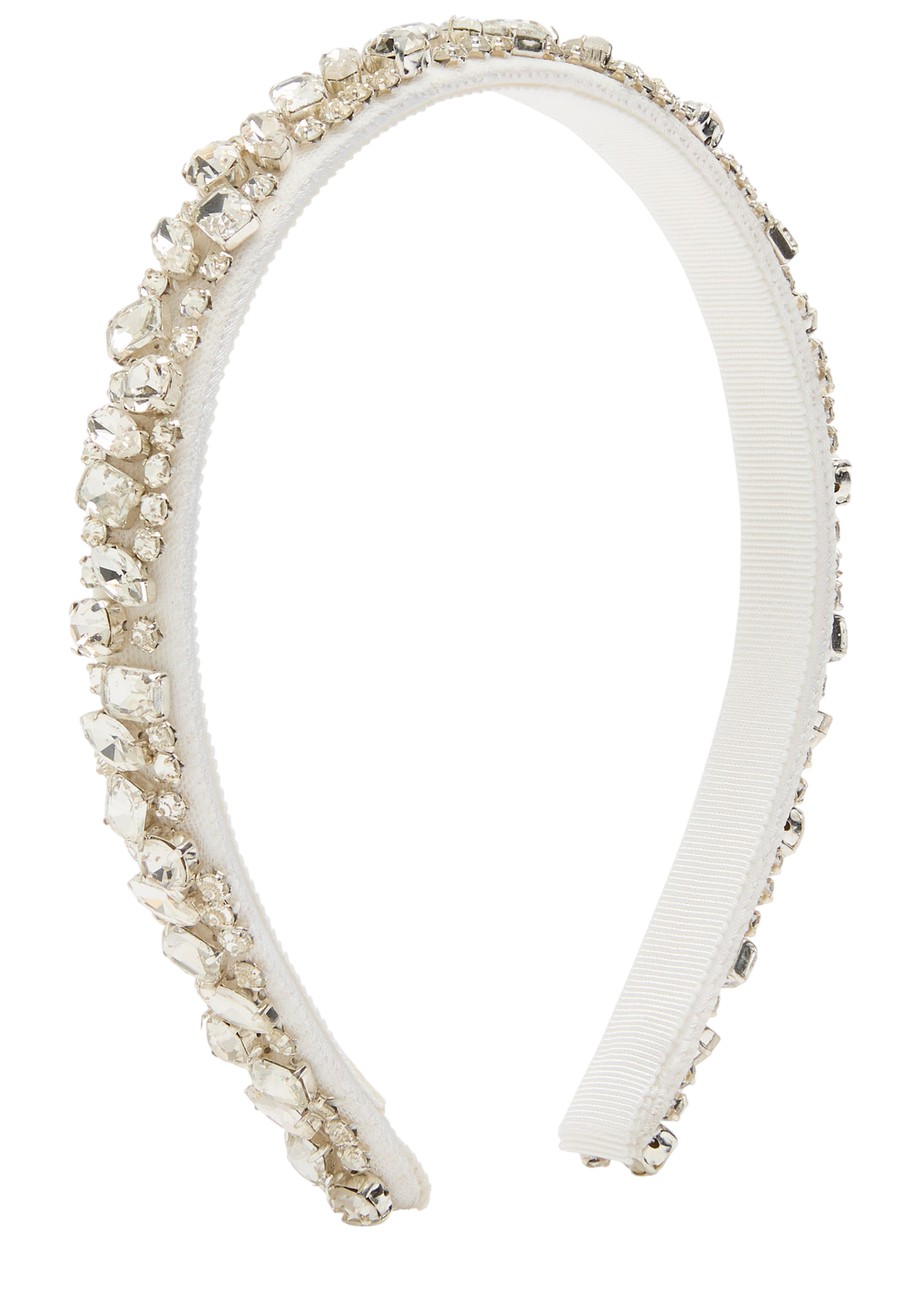 Essen crystal-embellished silk headband