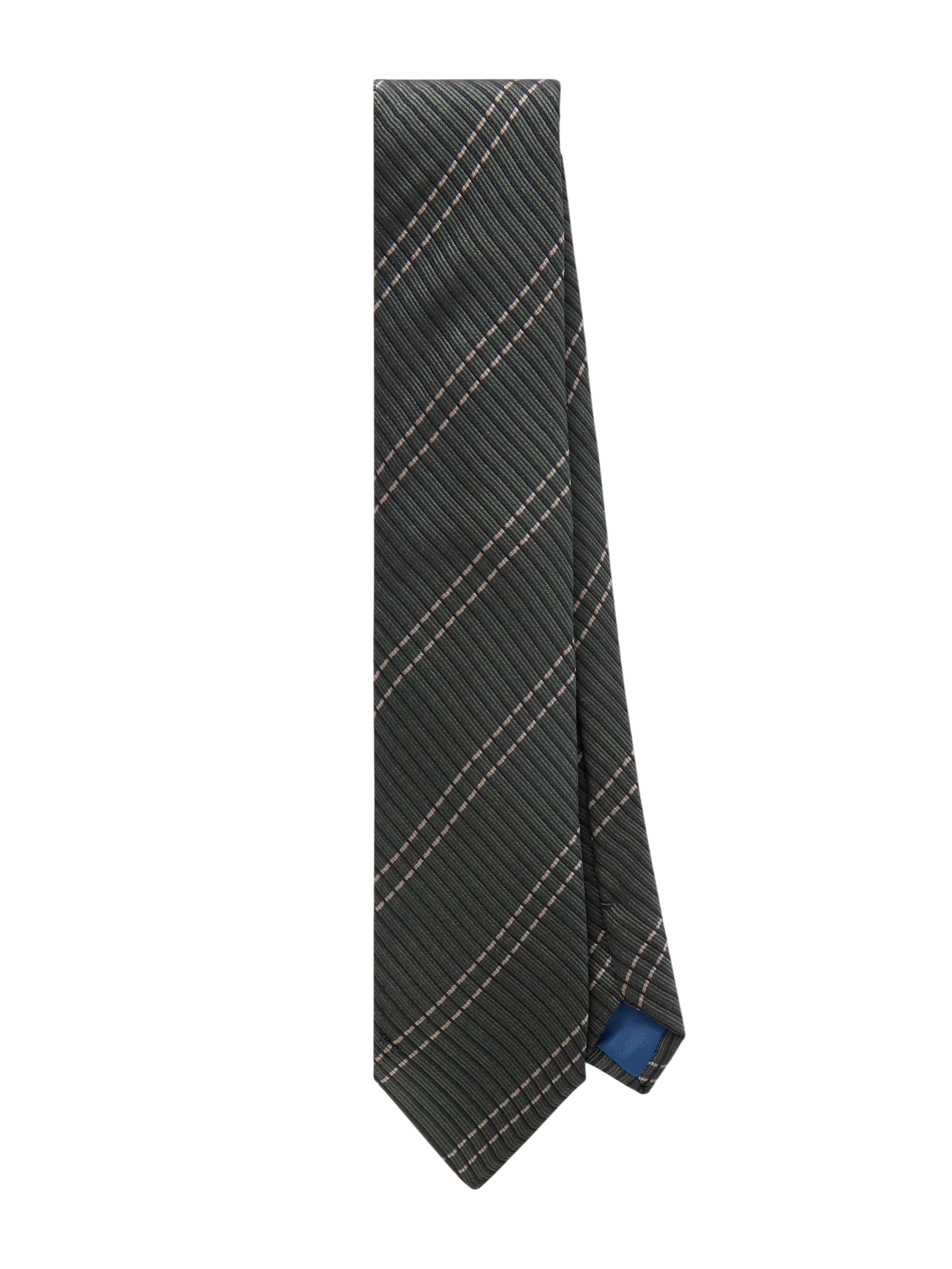 8cm Checked Silk-Twill Tie