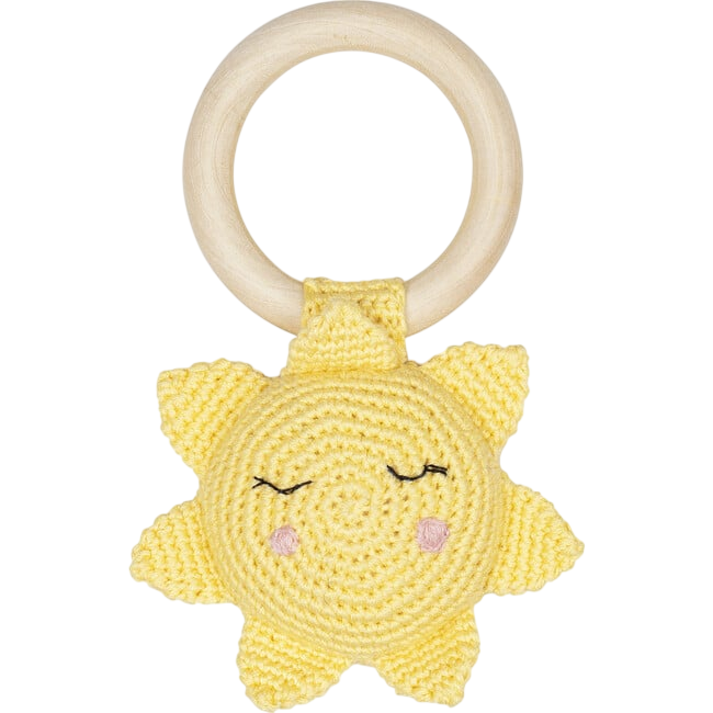 Crochet Rattle, Sun