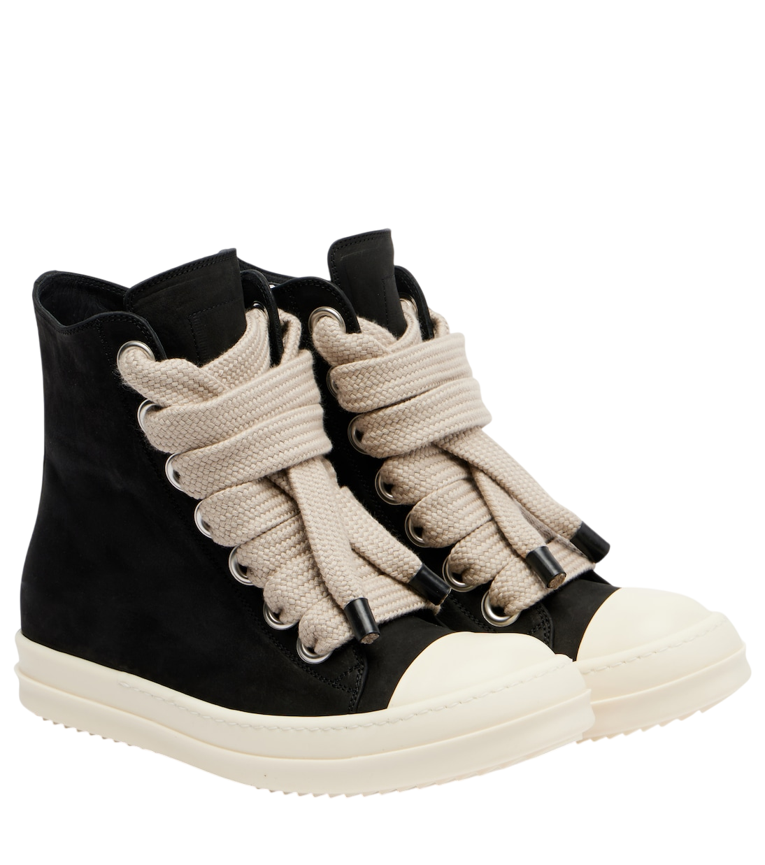 Jumbolace Geobasket leather sneakers