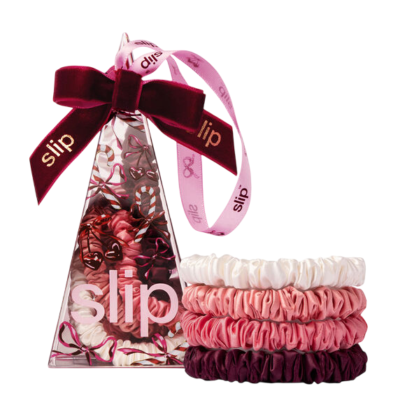 Pure Silk Skinny Scrunchie Ornament