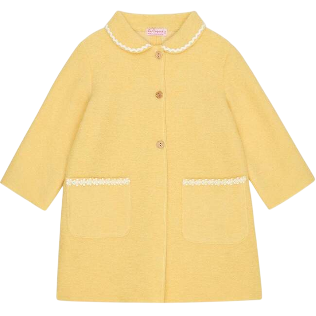 Lemon Henrietta Girl Coat