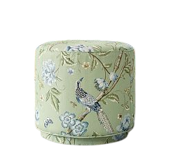 Kravet Upholstered Swivel Stool