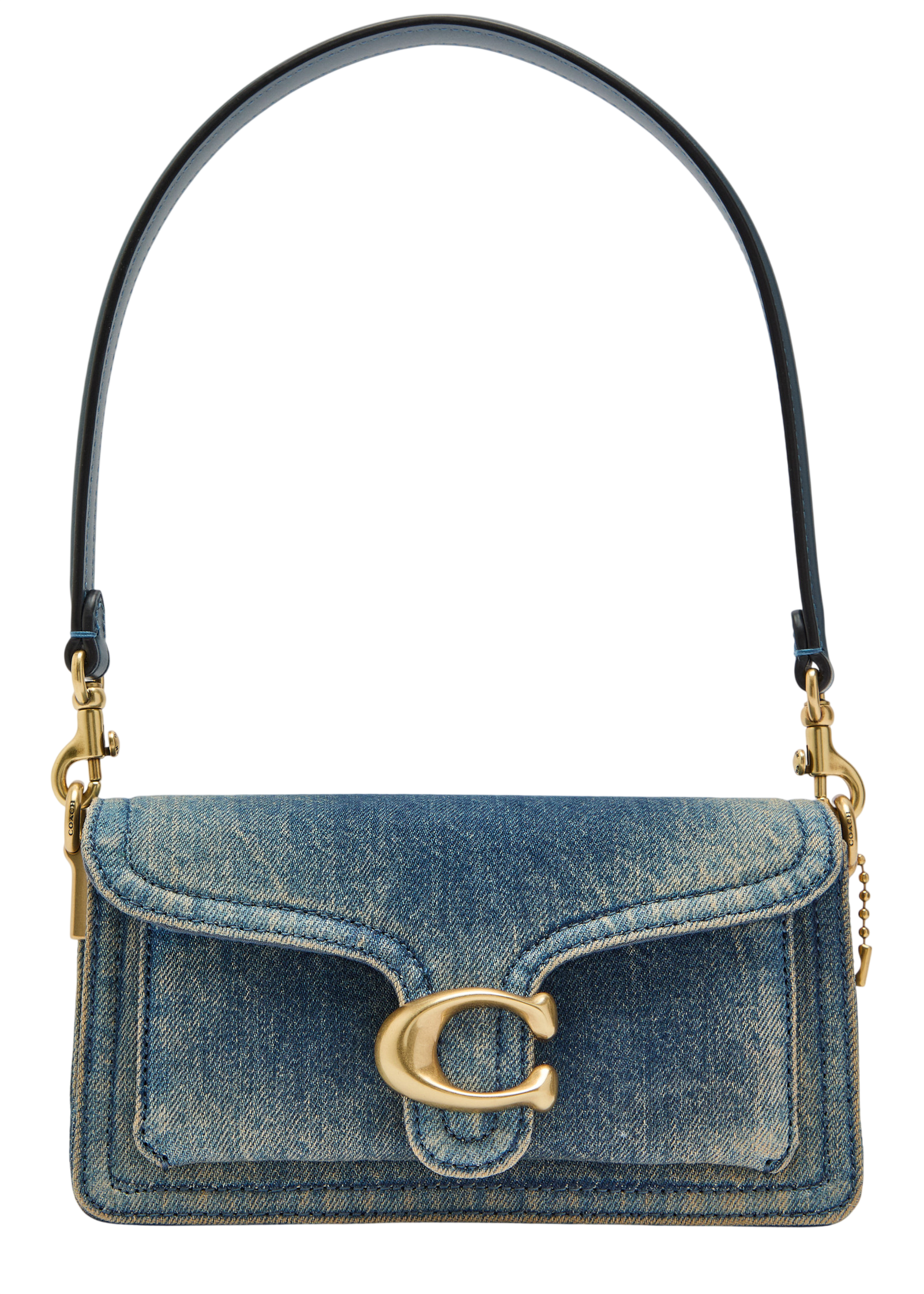 Tabby 20 denim shoulder bag