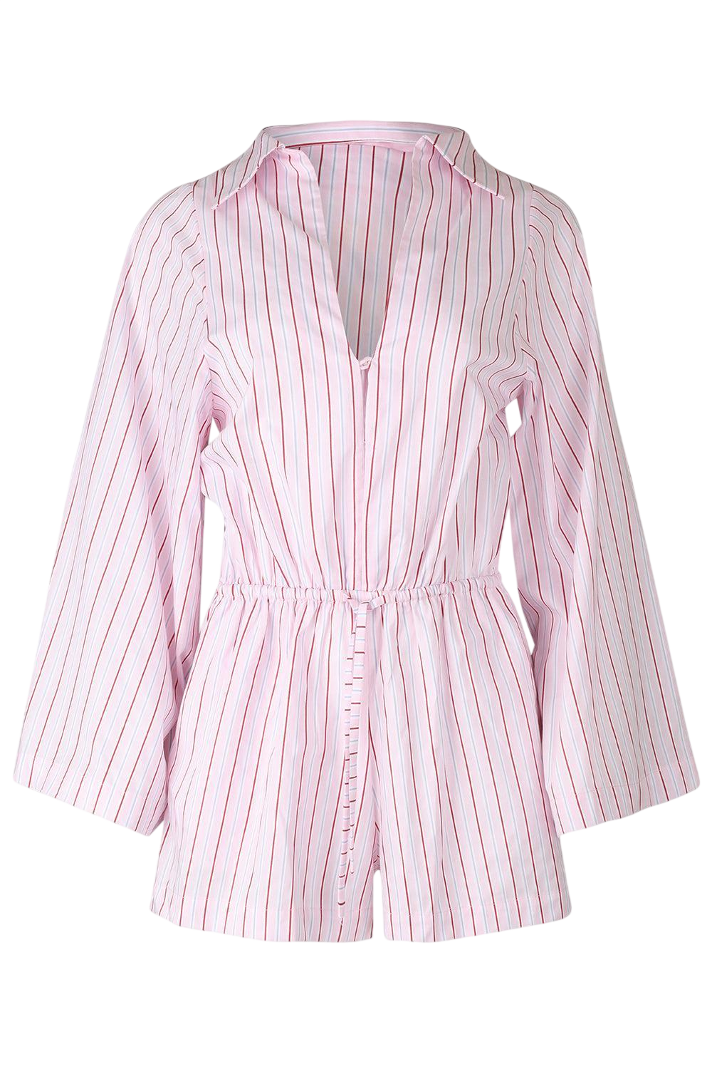 Aksel Playsuit - Fiori Stripe Palazzo