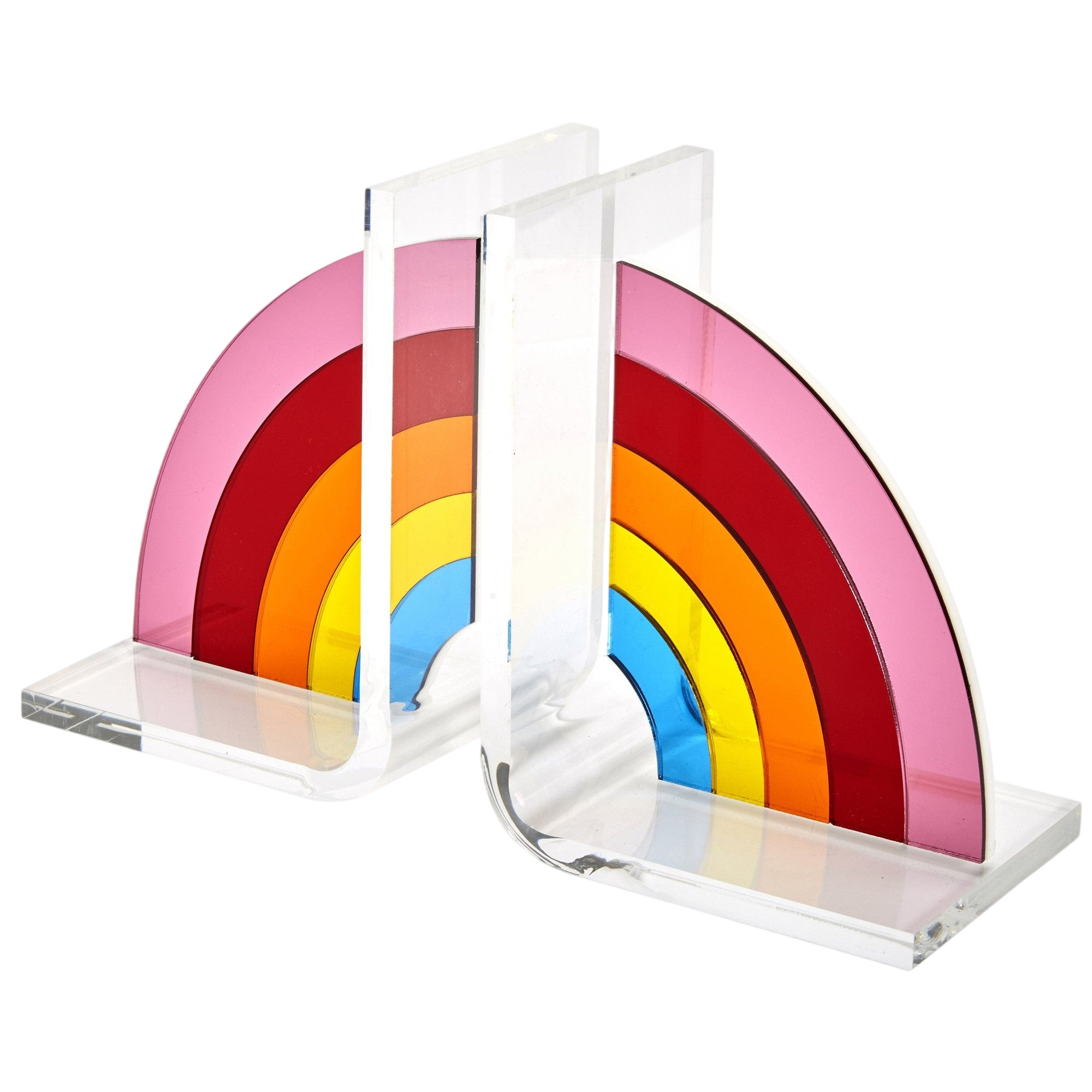 Rainbow Mirror Bookends