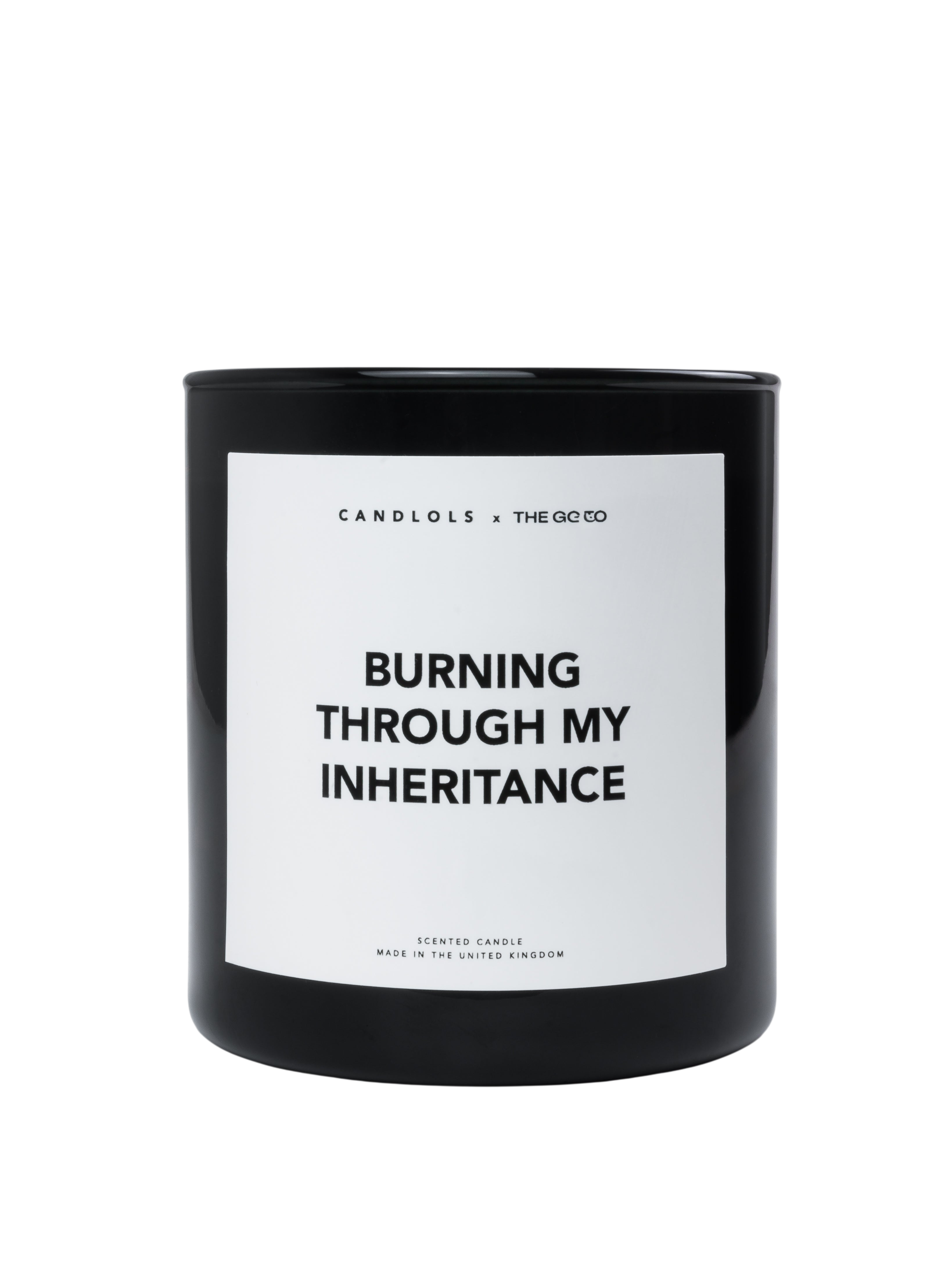 Burning Through My Inheritance, Luxury Scented Candle