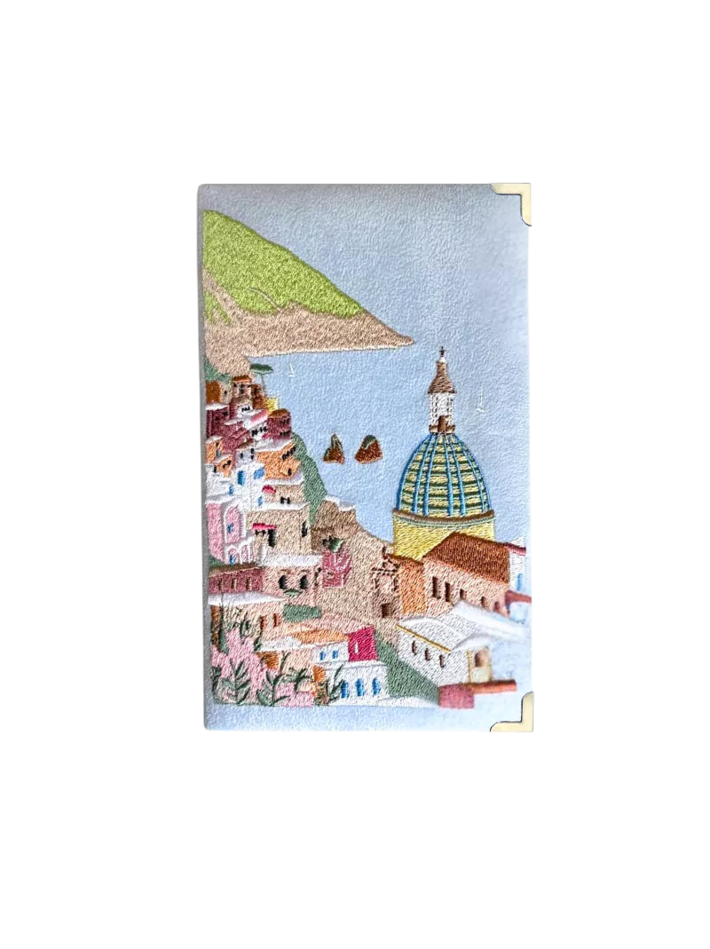 Amalfi Embroidered Clutch