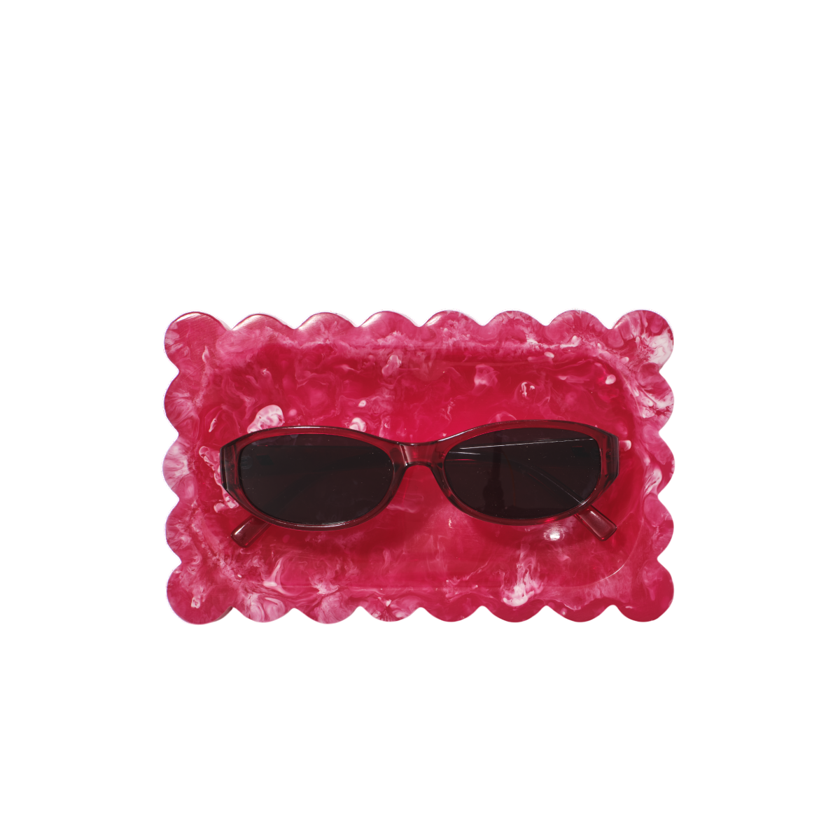 Scallop Resin Trinket Dish