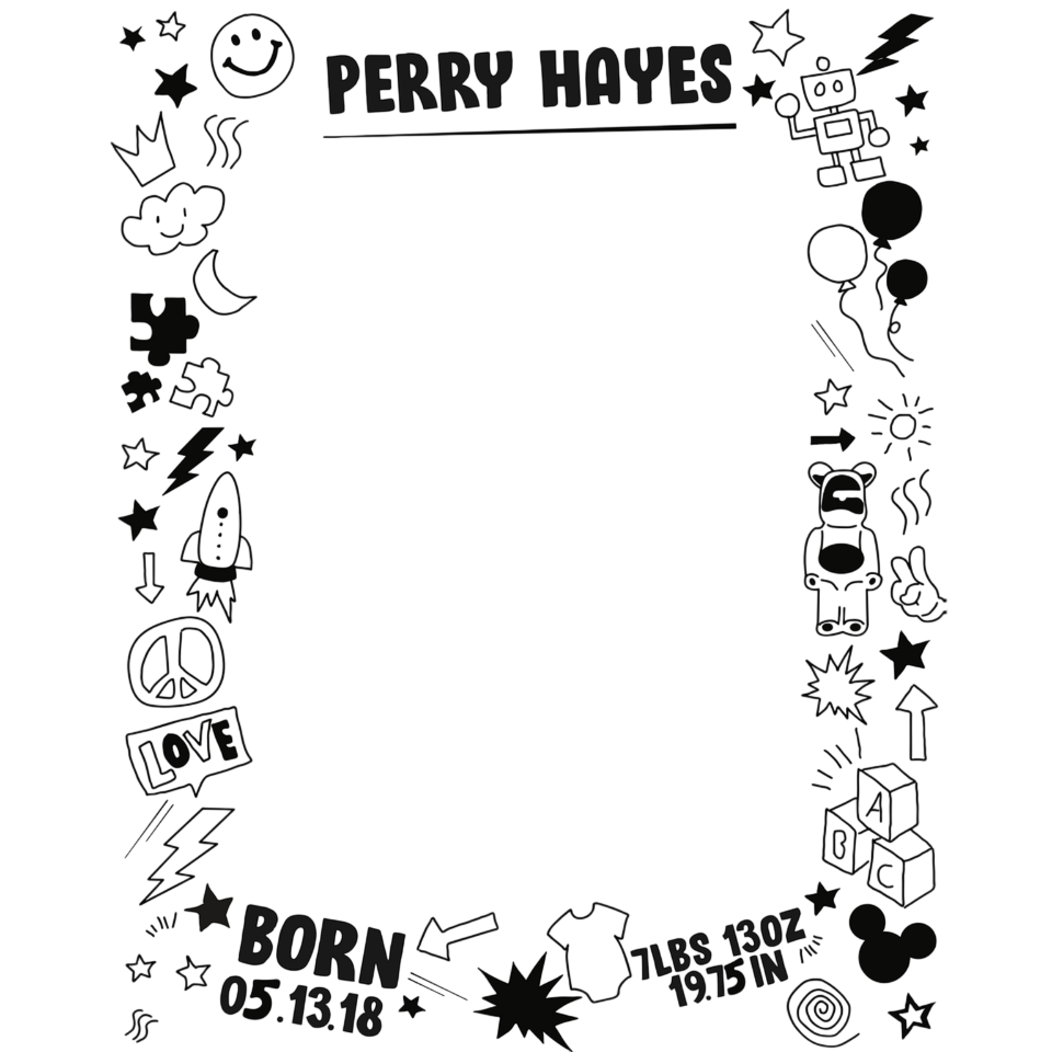 Personalized Acrylic Frame, Voltage