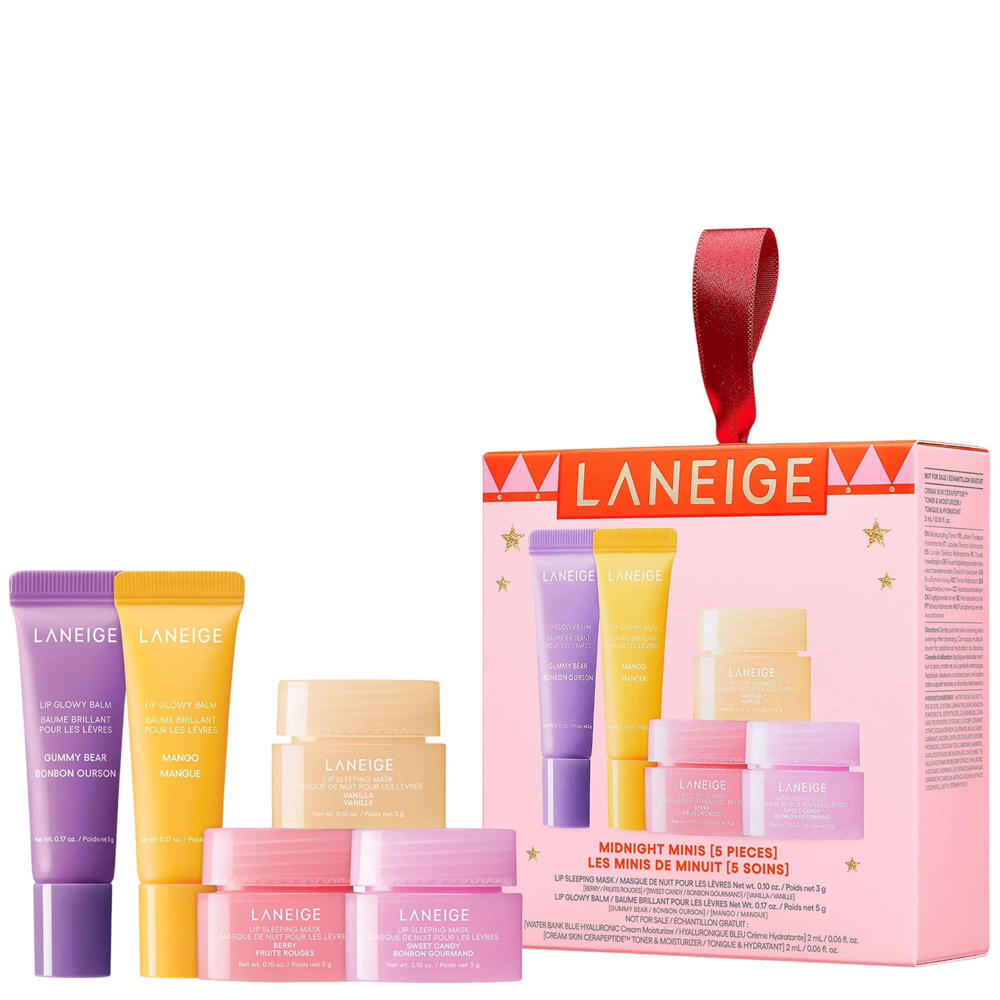 LANEIGE Midnight Minis Worth £26