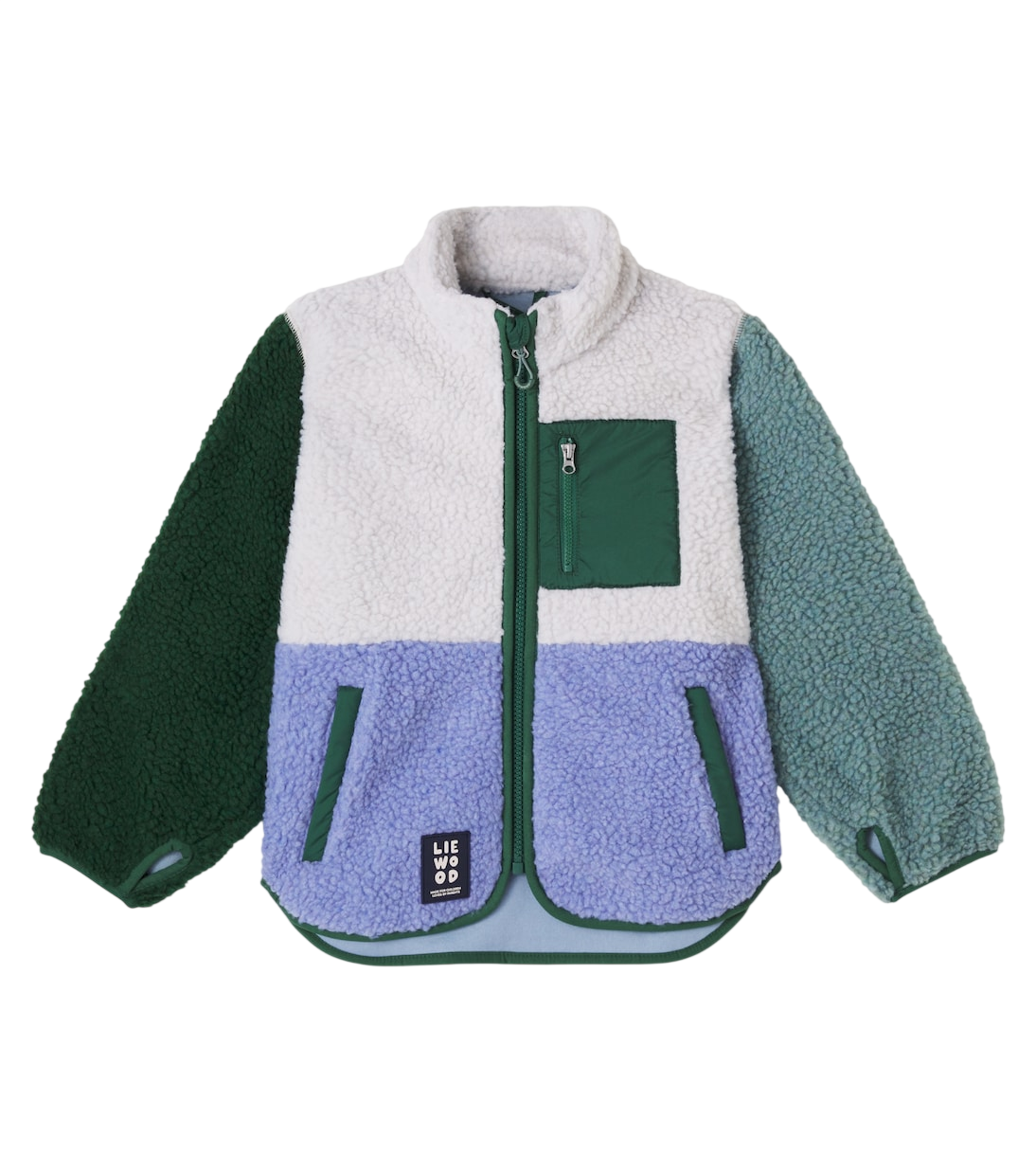 Nolan colorblocked fleece jacket