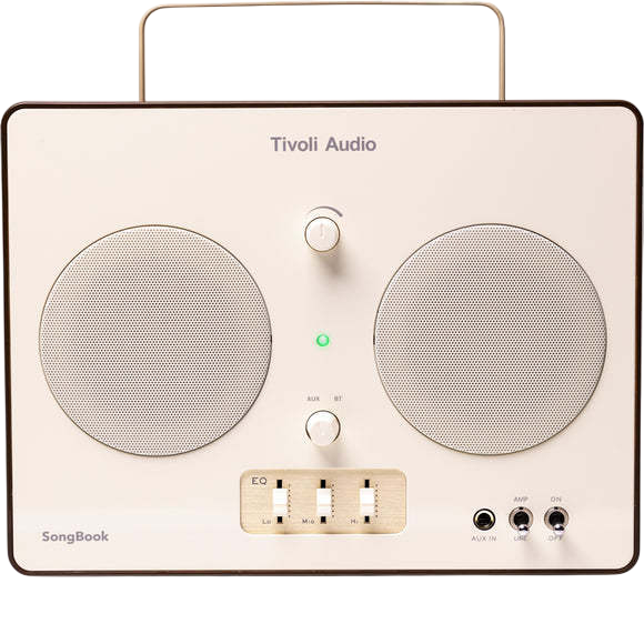 SongBook Speaker, Cream/Brown