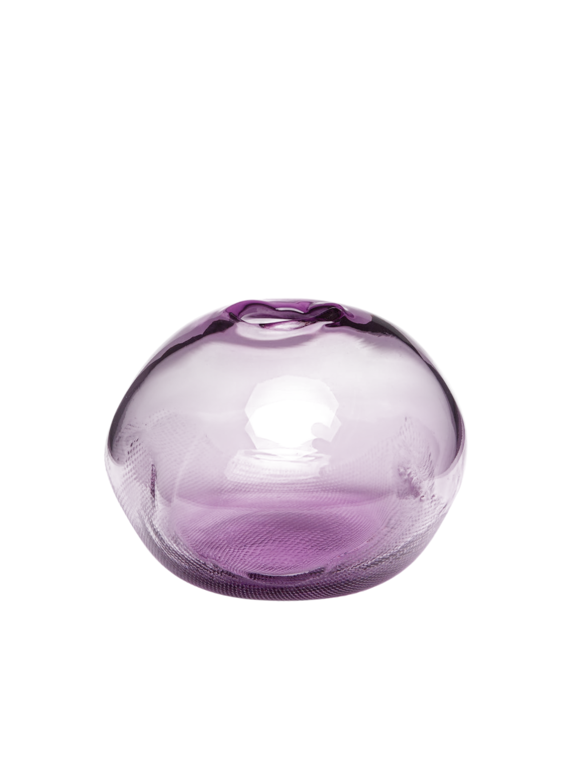 Hand-Blown Glass Bud Vase (5in/13cm)