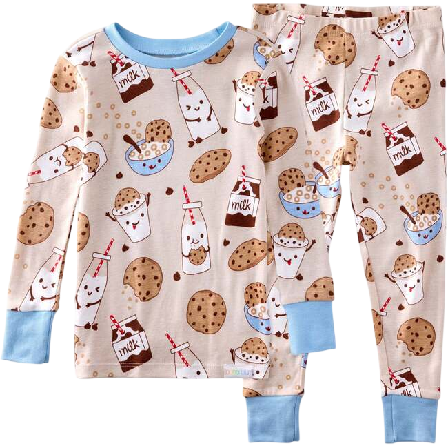 ZEN 2-Piece Pajama, Milk N Cookie Crew