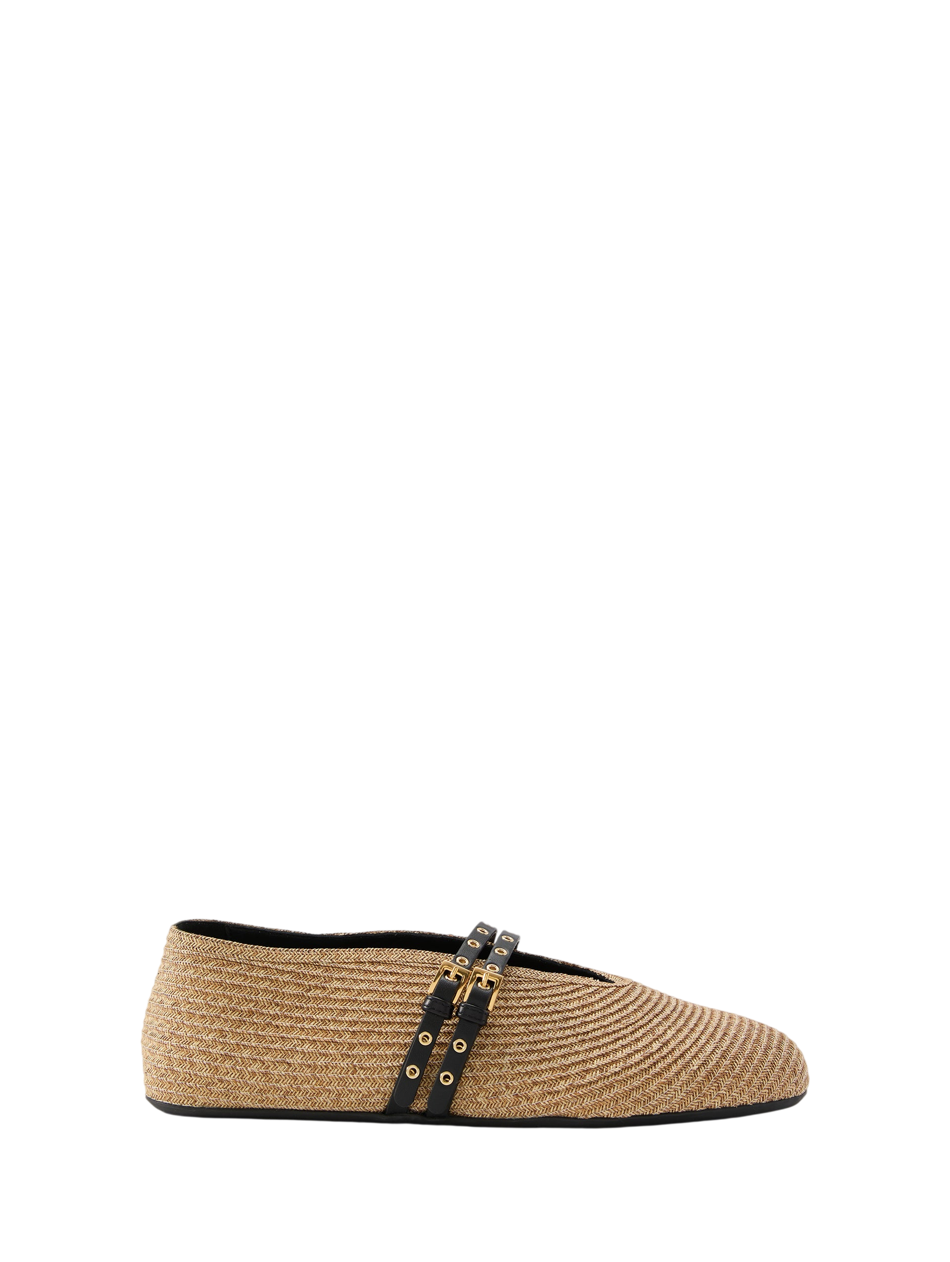 Raffia Ballerina Flat