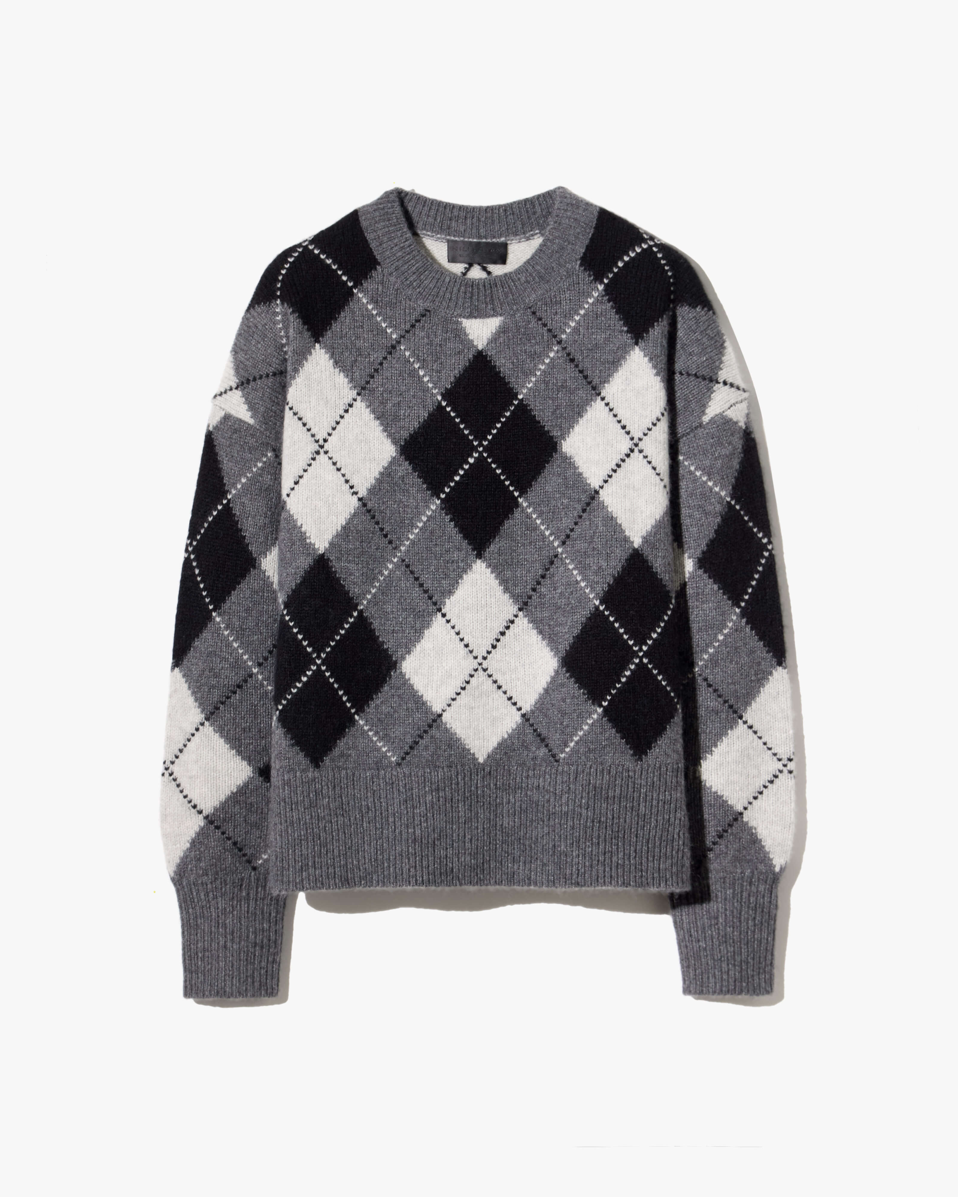DONNIKA ARGYLE SWEATER