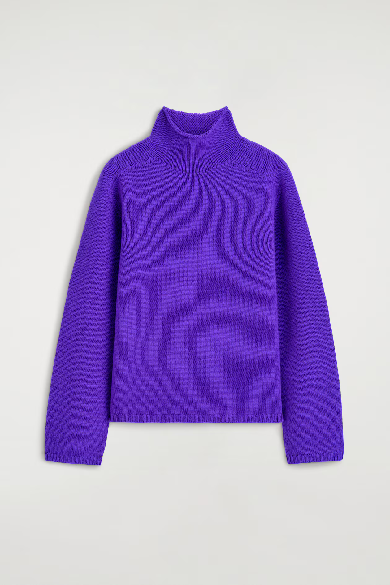 CASHMERE FUNNEL-NECK JUMPER