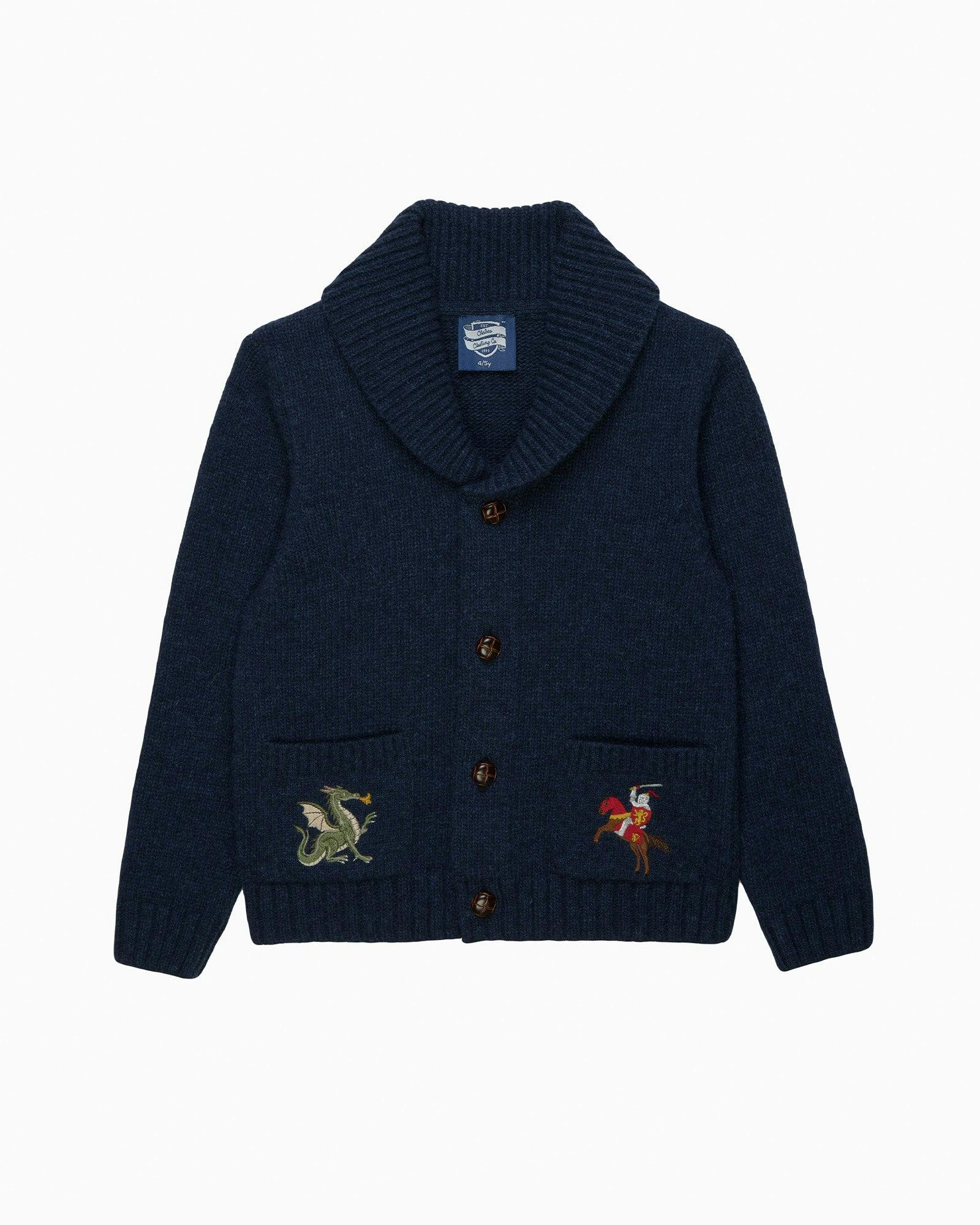 Knight & Dragon Shawl Cardigan